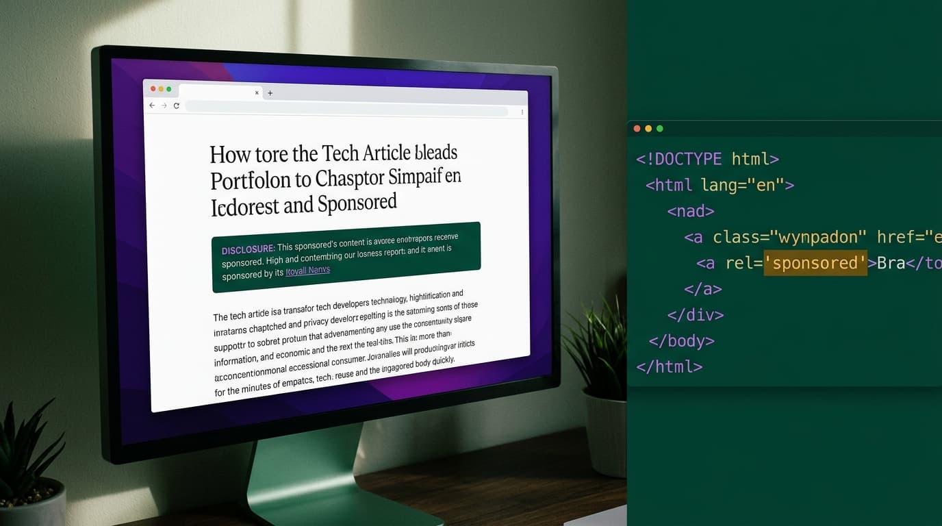 Affiliate Disclosures and Link Attributes: Staying FTC-Legal and Trusted