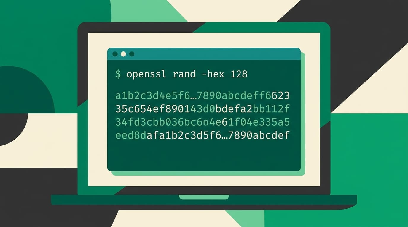 How I Generate Secure Secrets With openssl rand