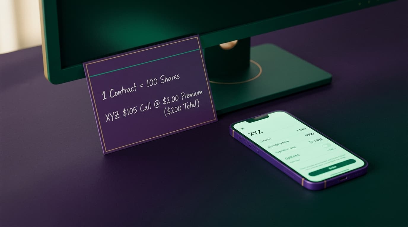 Options Explained for Complete Beginners: Calls, Puts, and Terms