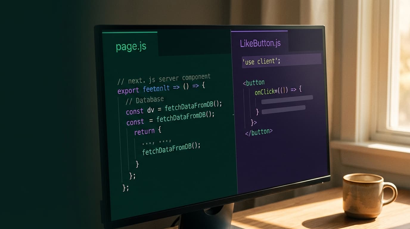 Server Components vs. Client Components: A Practical Solo Dev Rulebook