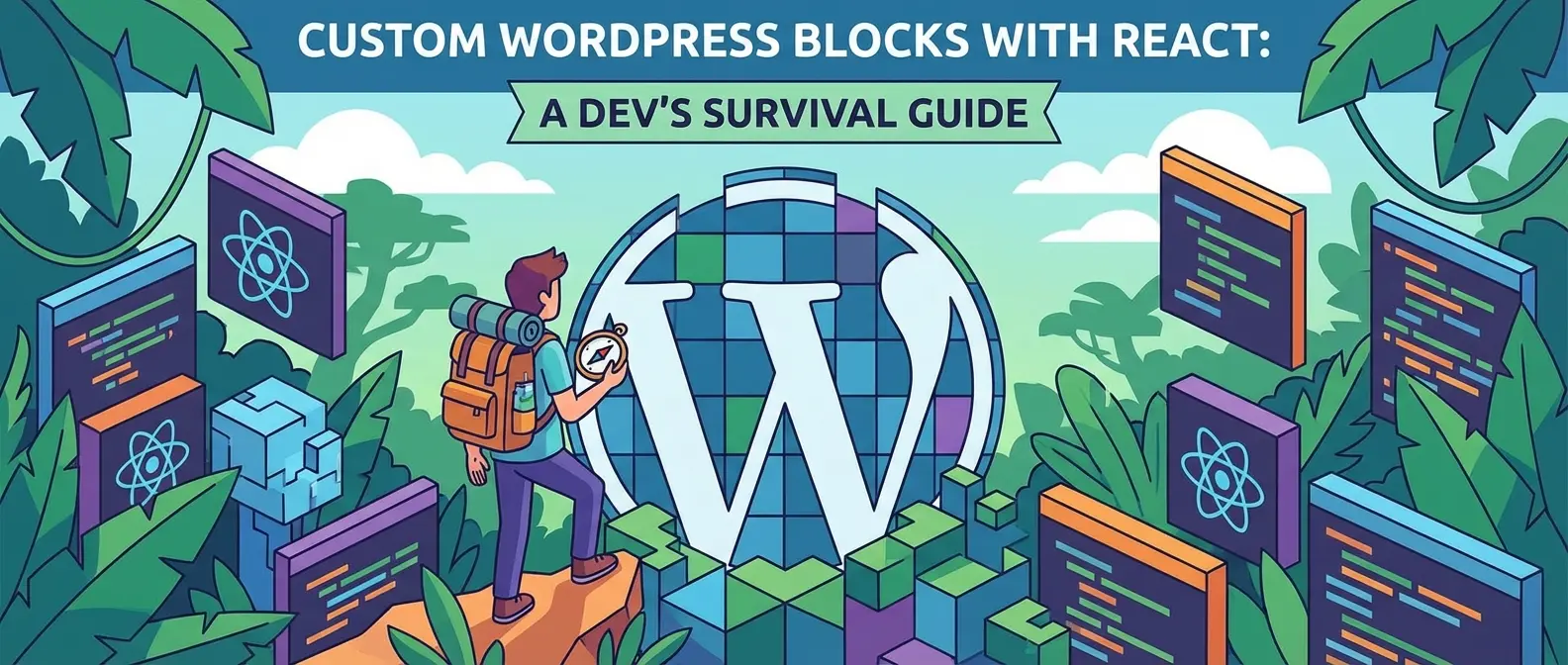 Custom WordPress Blocks with React: A Dev’s Survival Guide