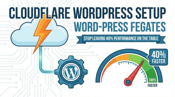 Cloudflare WordPress Setup: Stop Leaving 40% Performance on the Table